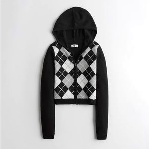Hollister Full-Zip Hooded Sweater